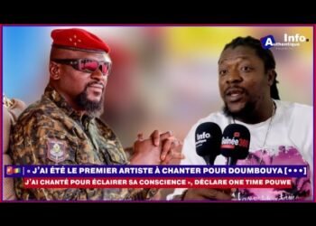 One Time : “J&rsquo;ai été le premier artiste à chanter pour DOUMBOUYA[•••] j&rsquo;ai chanté pour éclairer sa conscience”