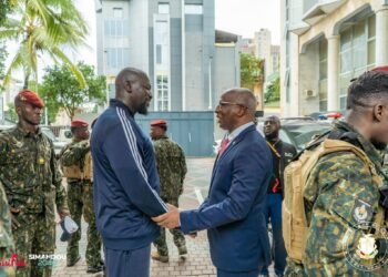 Primature : Le président Général Mamadi Doumbouya rend visite au PM Bah Oury