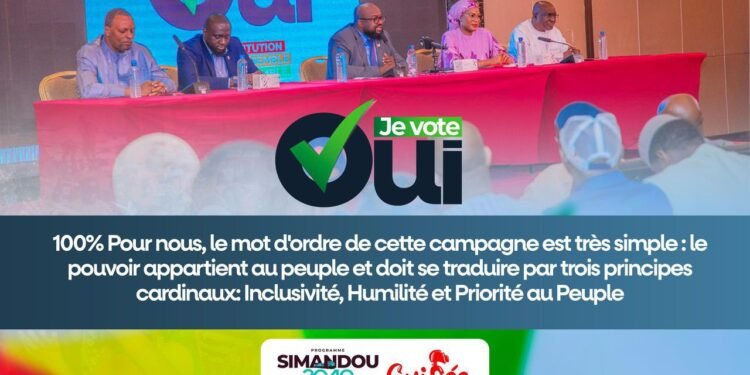 Référendum: Kankan se prépare pour le lancement inédit de la campagne régionale en faveur du « OUI » à la Constitution