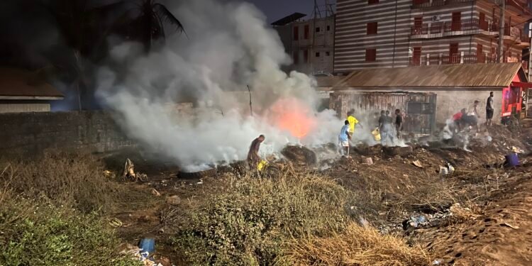 Sonfonia T8 : un incendie ravage un atelier de vulcanisation et provoque des tensions